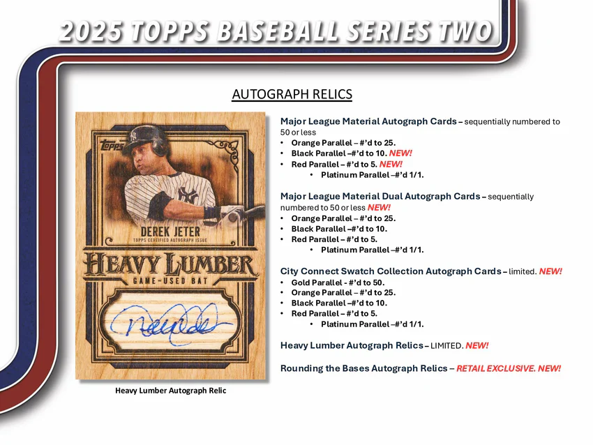 2025 Topps Series 2 Baseball Mega Box - Image 3