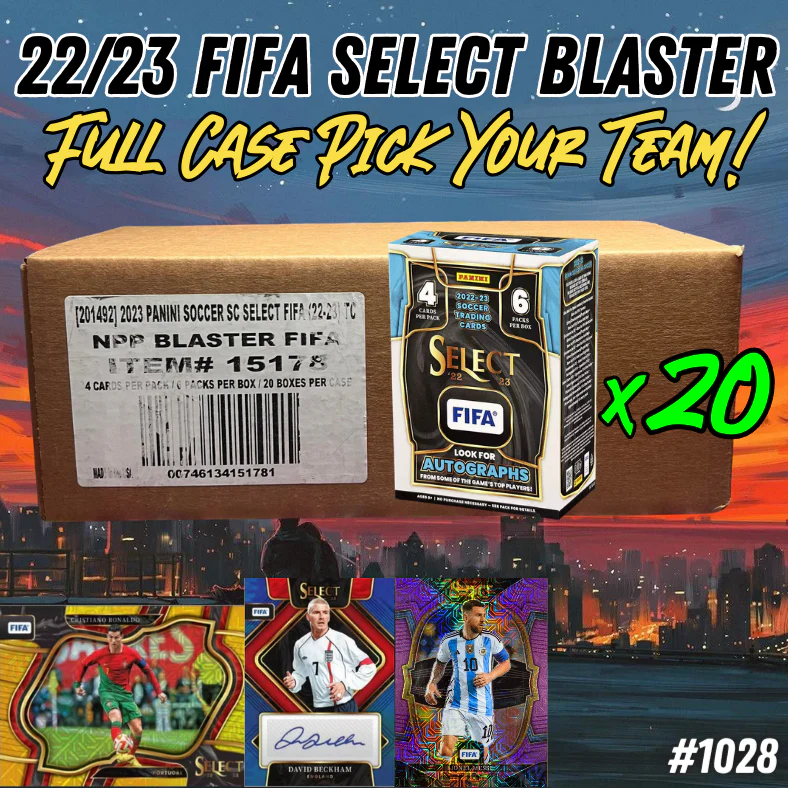Break 1028 - 22/23 FIFA Select Blaster FULL CASE - Pick Your Player / Team