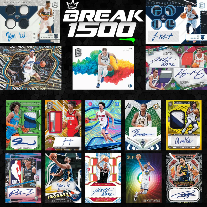 Break 1500B - NBA Quad Year - Double Spectra 15 Box Monster Mixer - $249 Random Teams! - Image 2