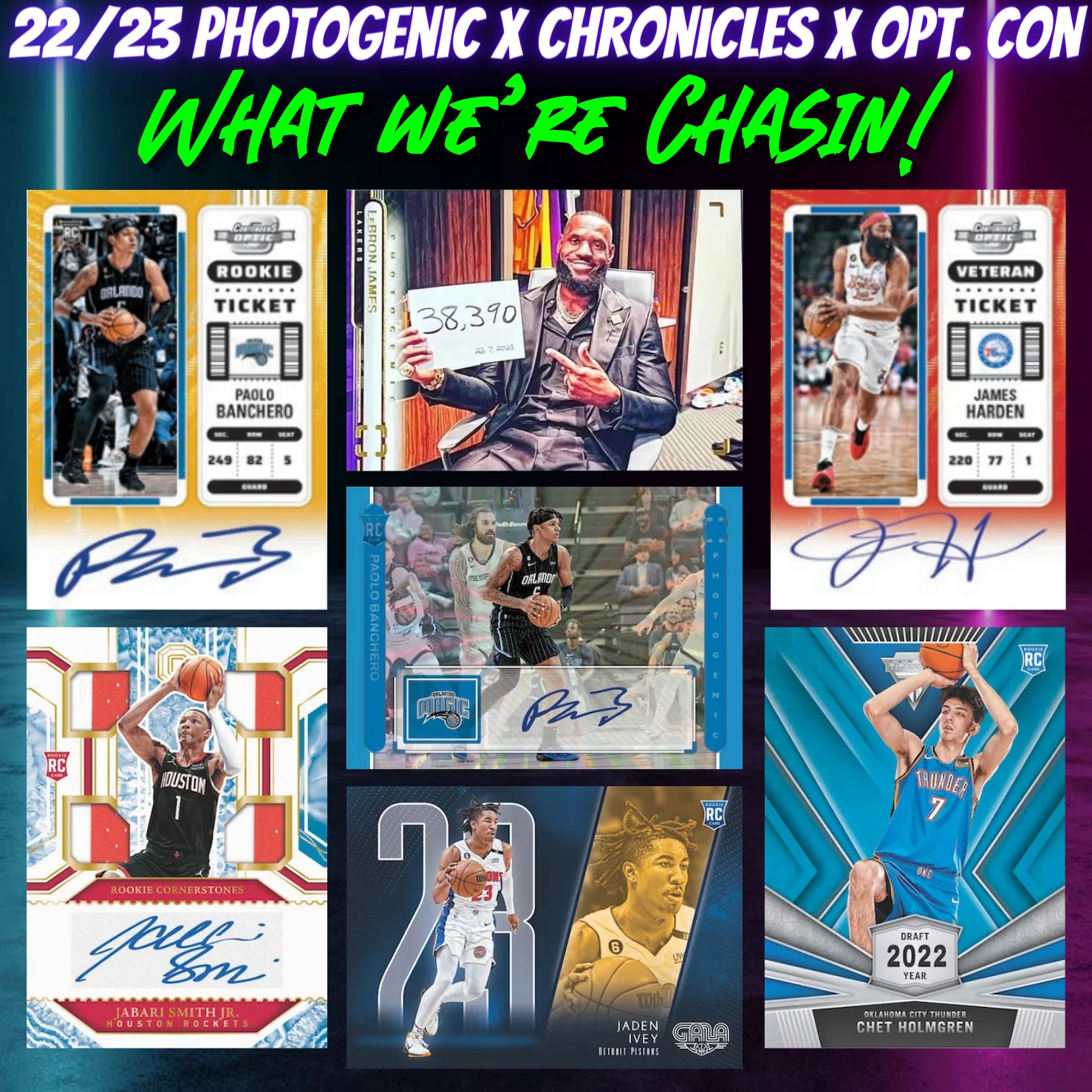 Break 1881 - NBA 22/23 Photogenic x Chronicles x Optic Contenders - Pick Your Team! - Image 3