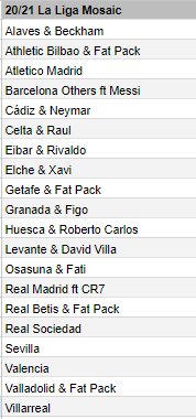 Break 2028 - 20/21 La Liga Mosaic x Cherry Picked Soccer Gods 4 Box - $79 Random Teams! - Image 2