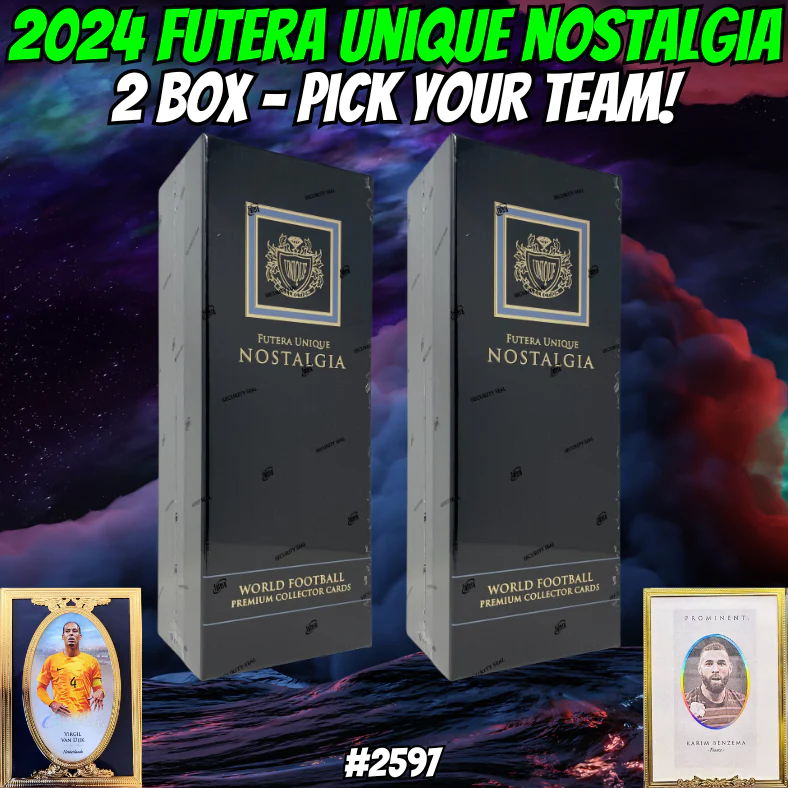 Break 2597 - 2024 Futera Unique Nostalgia 2 Box - Pick Your Team/Player!