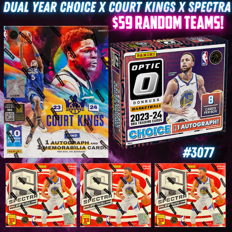 Break 3077 - NBA Dual Year Choice x Court Kings x Spectra - $59 Random Teams!