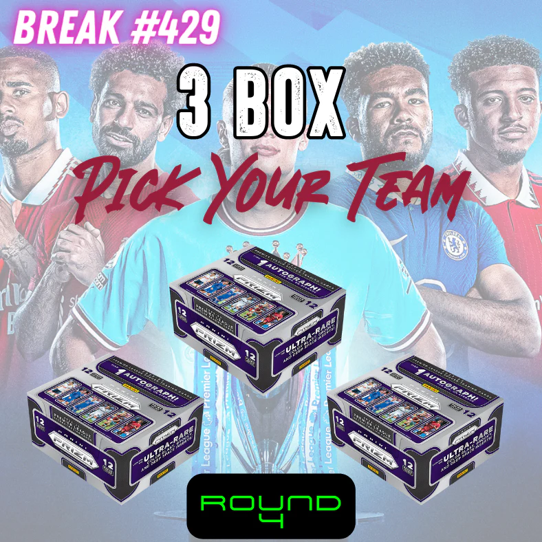 Break 429 - 22/23 EPL Prizm Hobby - 3 Boxes - Pick Your Team / Player!