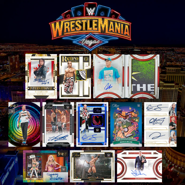 Break 4354 - WRESTLEMANIA 41 - Double National Treasures 7 Box MONSTER - $179 Random Superstar! - Image 2