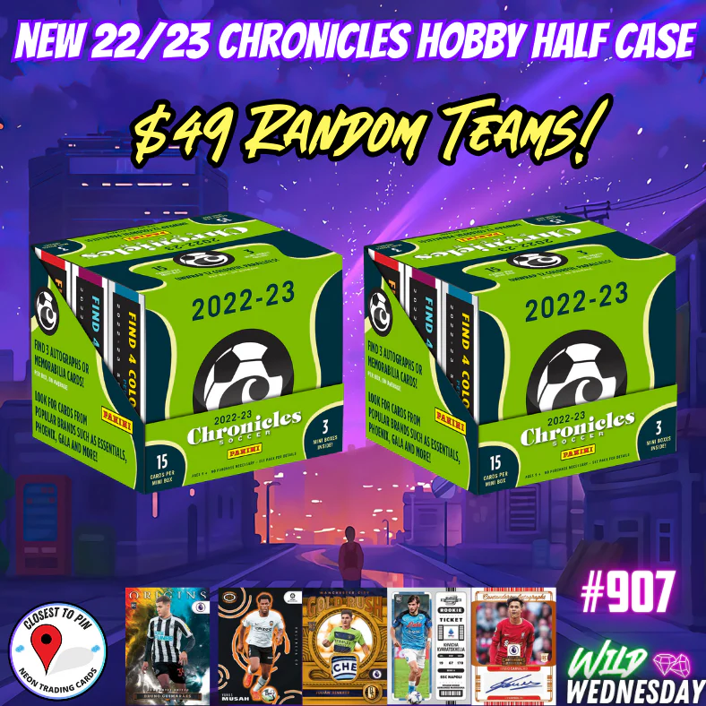Break 907 - 22/23 Chronicles Hobby 2 Box - $49 Random Teams!