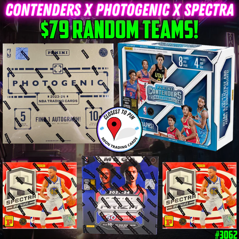 Break 3062 - 23/24 NBA Photogenic x Contenders Random Teams Mixer!