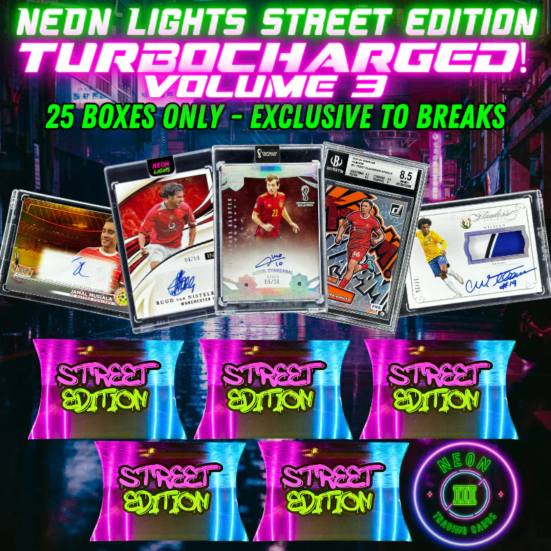 Break 3201 - Neon Street Edition TURBOCHARGED Vol. 3 - 5 Boxes - $39 Random - Round 5 - Image 2