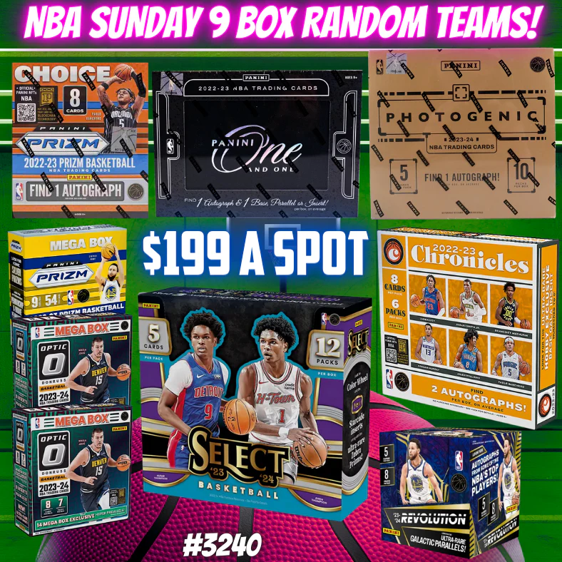 Break 3240 - NBA Sunday Session Random Teams ft One & One!