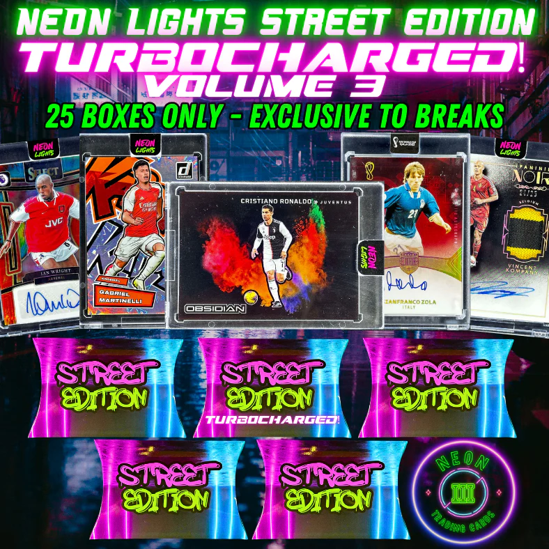 Break 3481 - 23/24 EPL Select Hobby x Neon Lights Street TURBOCHARGED Volume 3 - Random Teams! - Image 2