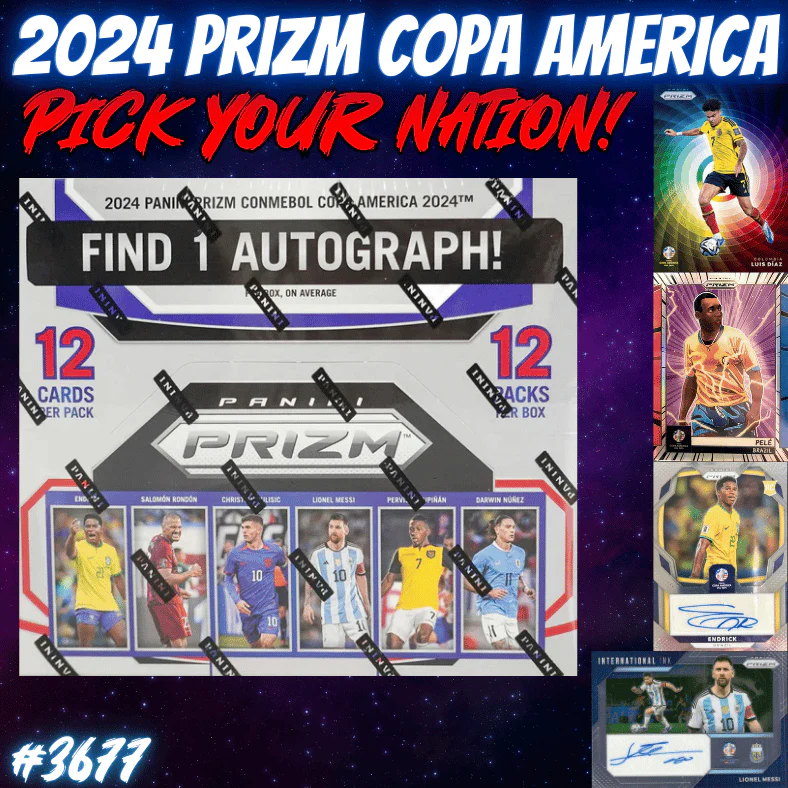 Break 3677 - 2024 Panini COPA Prizm Hobby - Pick Your Nation!