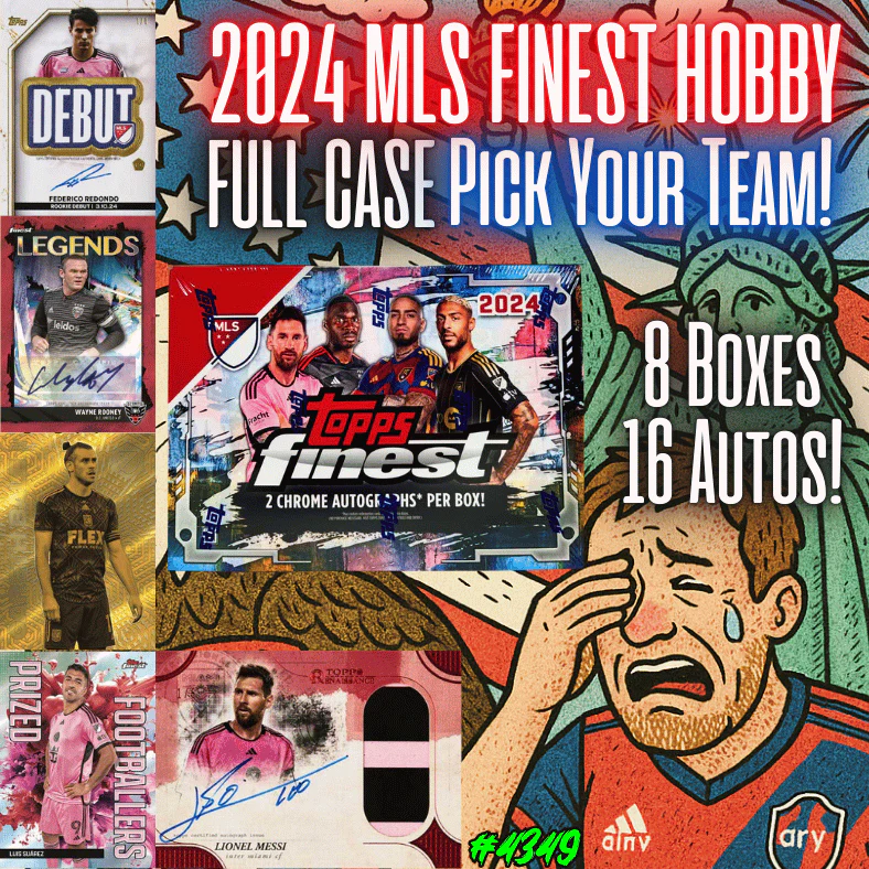 Break 4349 - 2024 MLS Finest Hobby - Full Case - Pick Your Team!