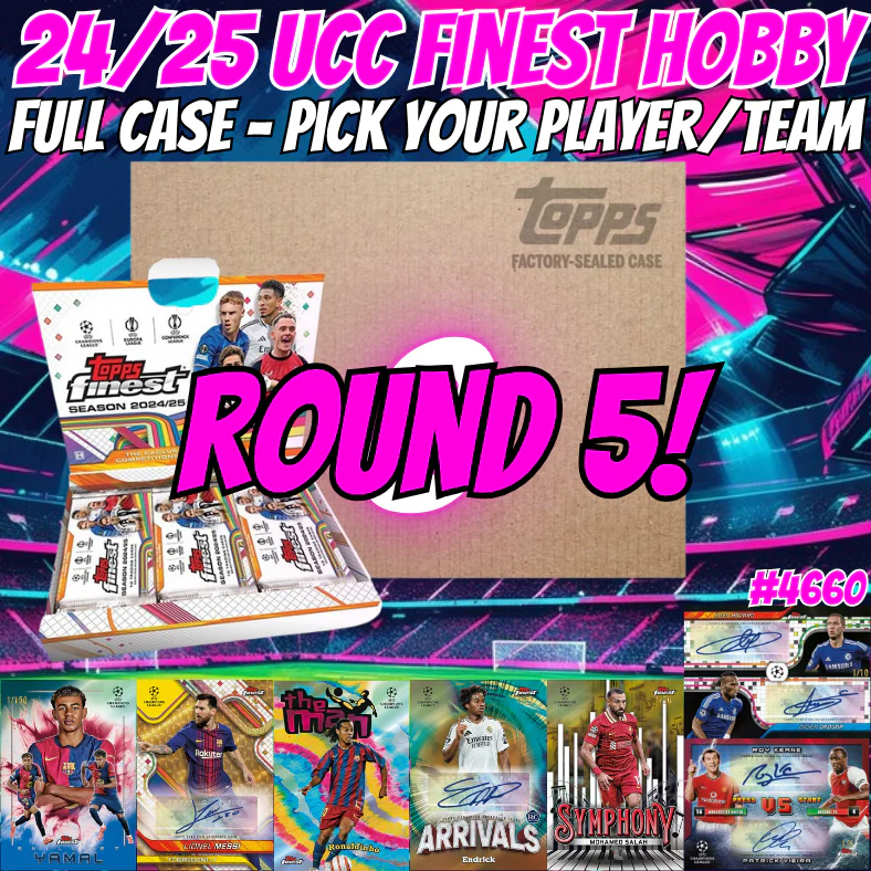 Break 4660 - 24/25 UCC Finest Hobby - Full Case - Pick Your Team! ROUND 5!