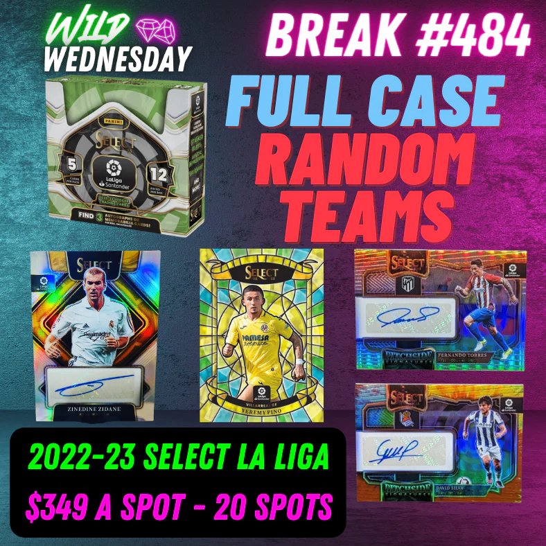Break 484 - 22/23 LA LIGA SELECT HOBBY - FULL CASE RANDOM TEAMS